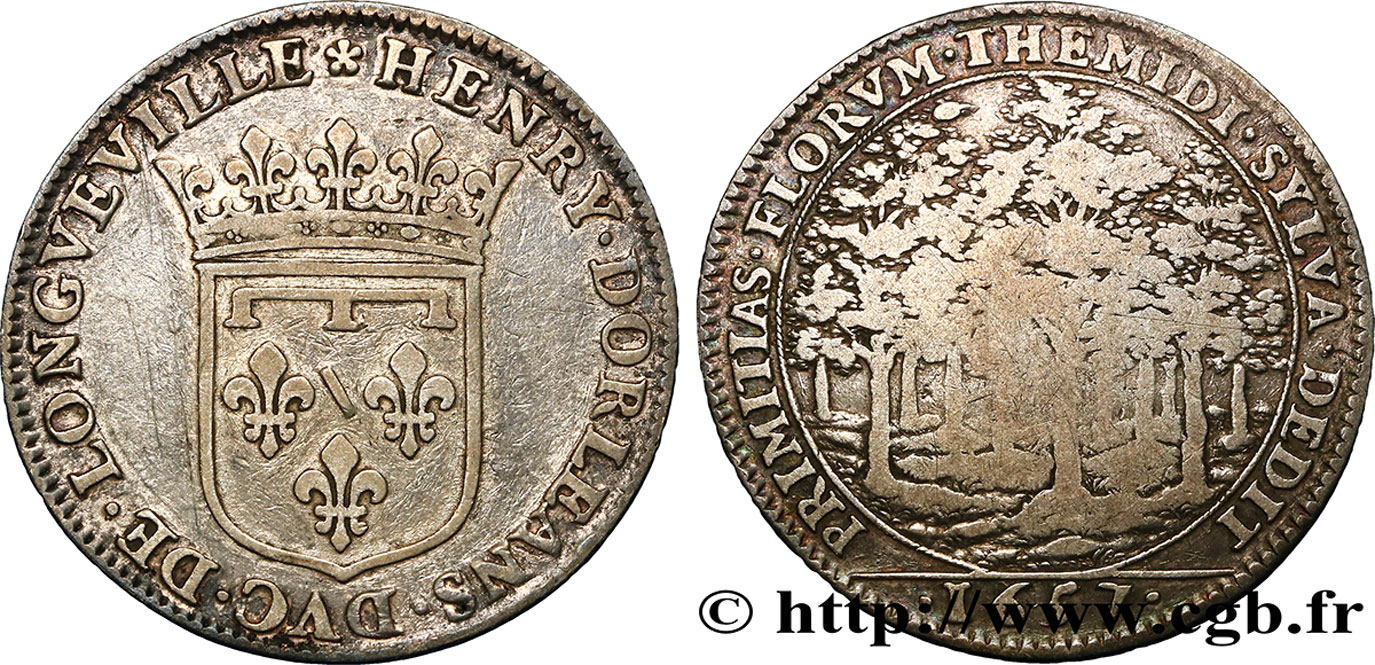 SWITZERLAND - PRINCIPALITY OF NEUCHÂTEL - MARIE D ORLÉANS-LONGUEVILLE, DUCHESS OF NEMOURS Henri II d Orléans - Longueville VF