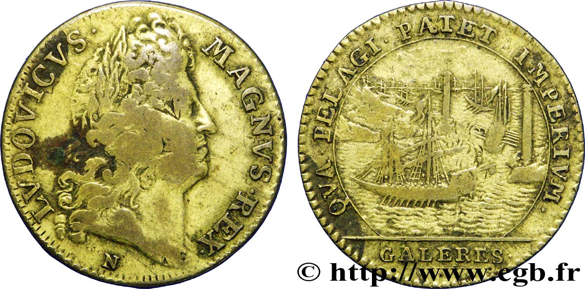MARINE - GALERES ROYALES  Louis XIV TB
