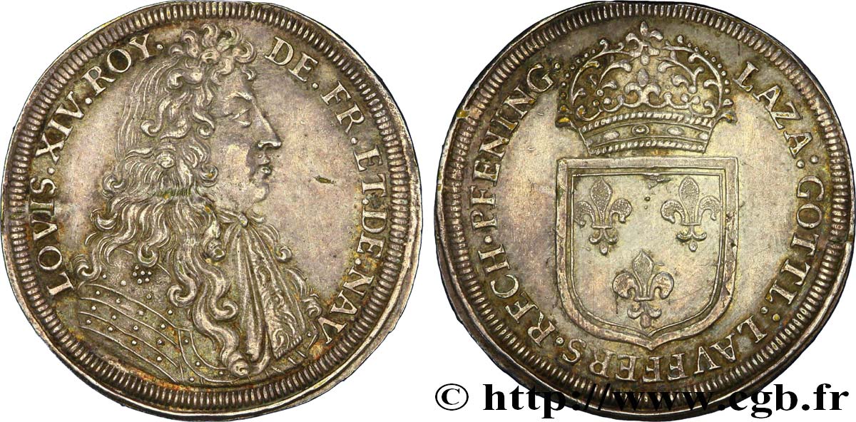 ROUYER - X. JETONS DE NUREMBERG Louis XIV SUP