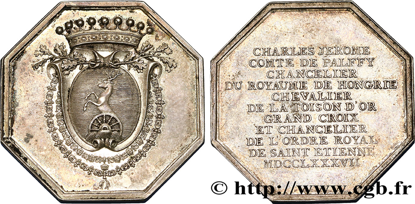 HUNGARY - KINGDOM OF HUNGARY - JOSEPH II Charles Jérôme comte de Palffy AU