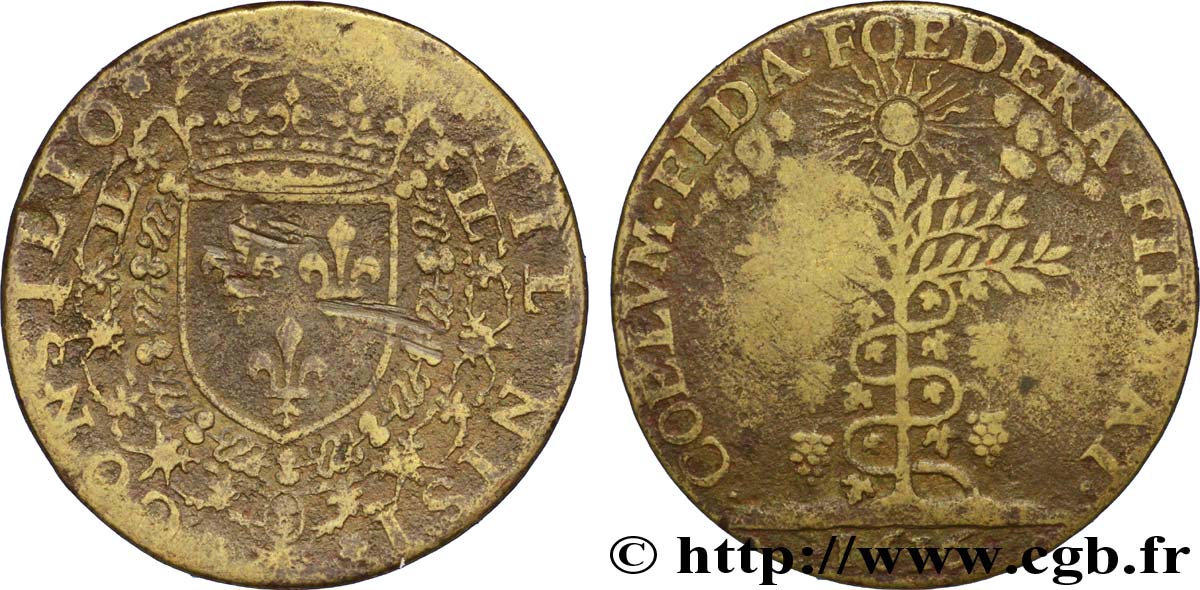 CONSEIL DU ROI Louis XIII TB