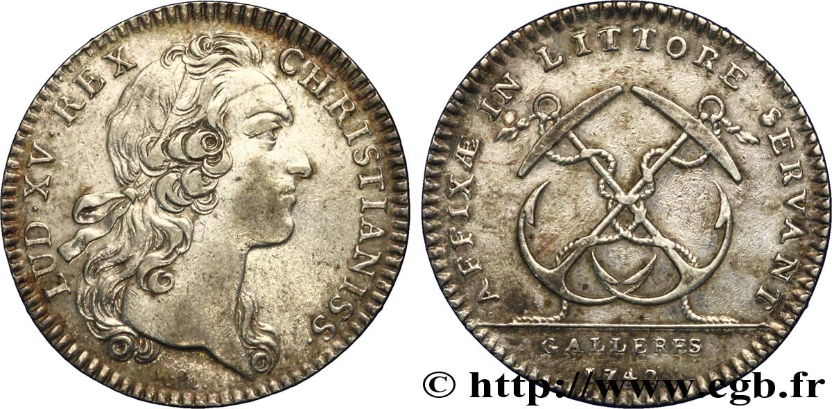 NAVY - ROYAL GALLEYS GALERES 1742 fjt_240461 Jetons