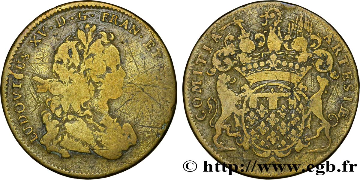 ARTOIS (ÉTATS D&nbsp;...) Émission vers 1719 B