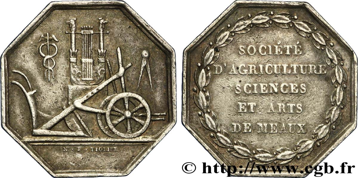SOCIÉTÉS D AGRICULTURE, HORTICULTURE, PÊCHE ET CHASSE SOCIETE D AGRICULTURE SCIENCES ET ARTS DE MEAUX TTB