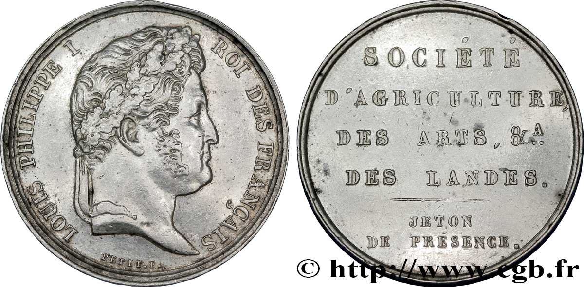 SOCIÉTÉS D&nbsp;AGRICULTURE, HORTICULTURE, PÊCHE ET CHASSE SOCIÉTÉ D’AGRICULTURE DES ARTS & A DES LANDES SUP