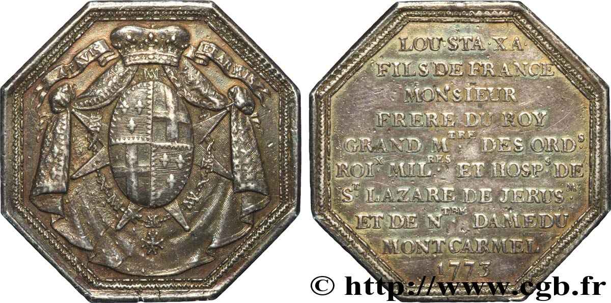 ORDRES DU ROI Ordre du Mont Carmel et de Saint Lazare de Jérusalem TTB