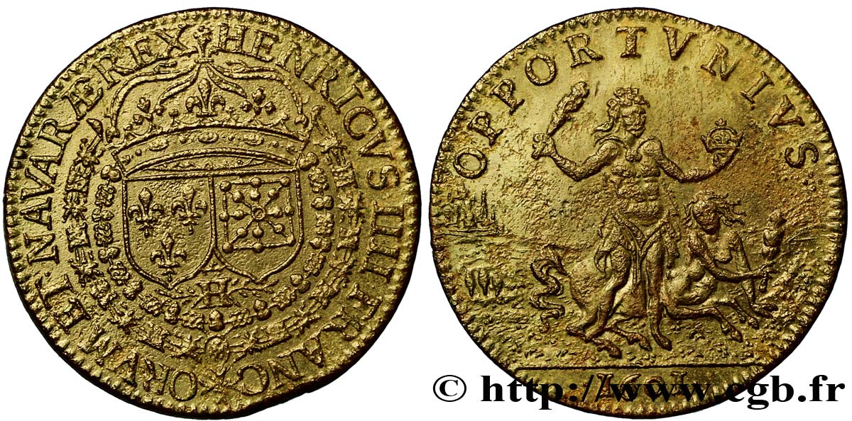 HENRI IV LE GRAND Conquête de la Bresse et de la Savoie TTB+