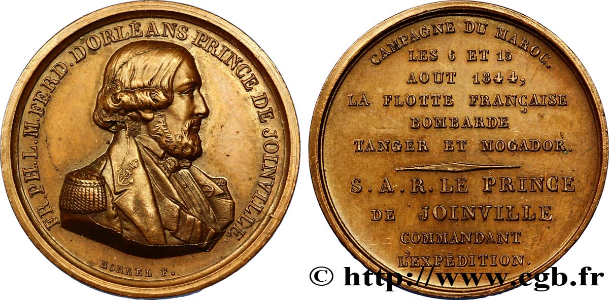 LOUIS-PHILIPPE Ier Bombardement de Mogador SUP