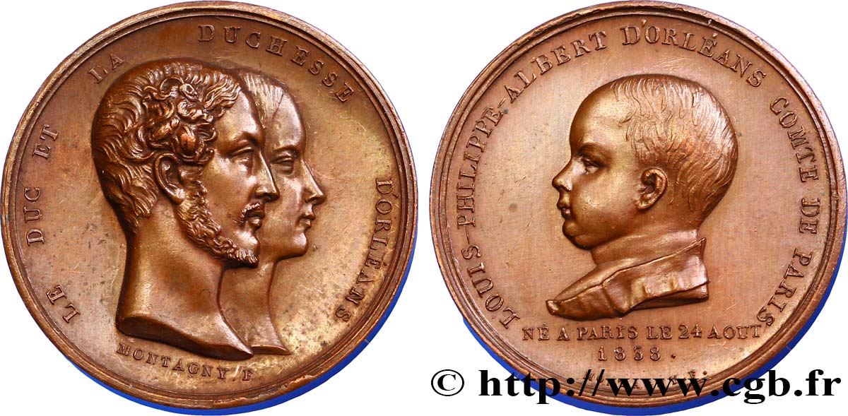 LOUIS-PHILIPPE Ier Le DUC et la DUCHESSE D’ORLÉANS - Louis-Philippe Albert SPL