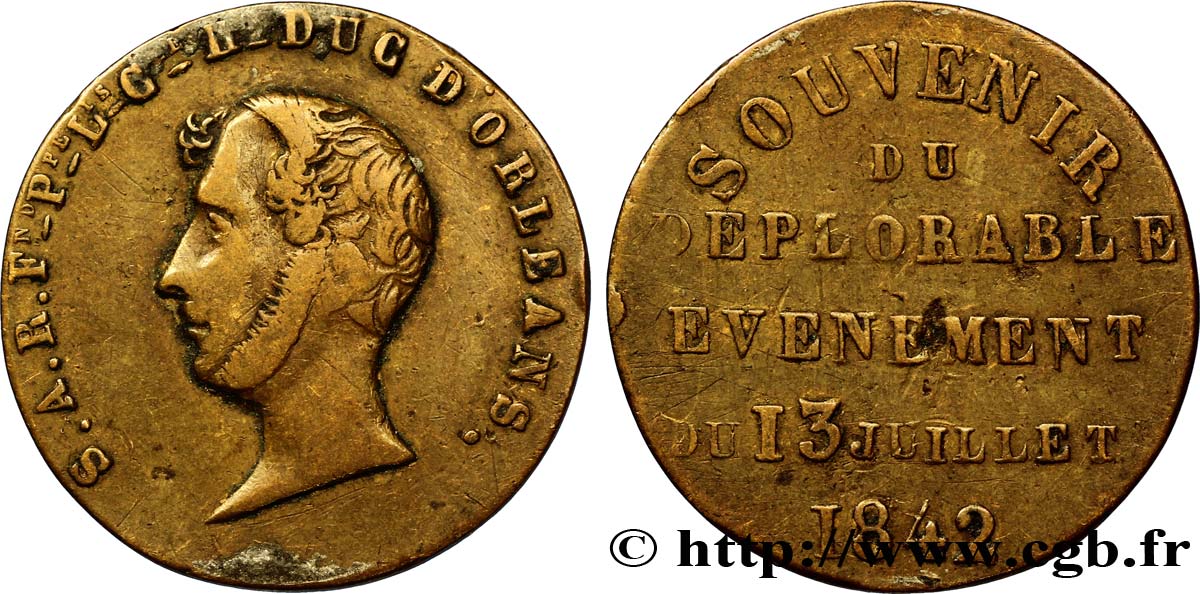 LOUIS-PHILIPPE Ier Ferdinand Philippe, Duc d Orléans TB+