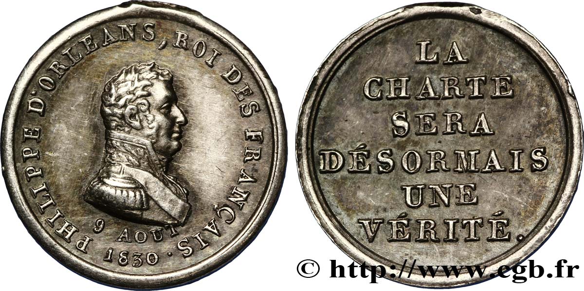 LOUIS-PHILIPPE - LES TROIS GLORIEUSES LA CHARTE SUP