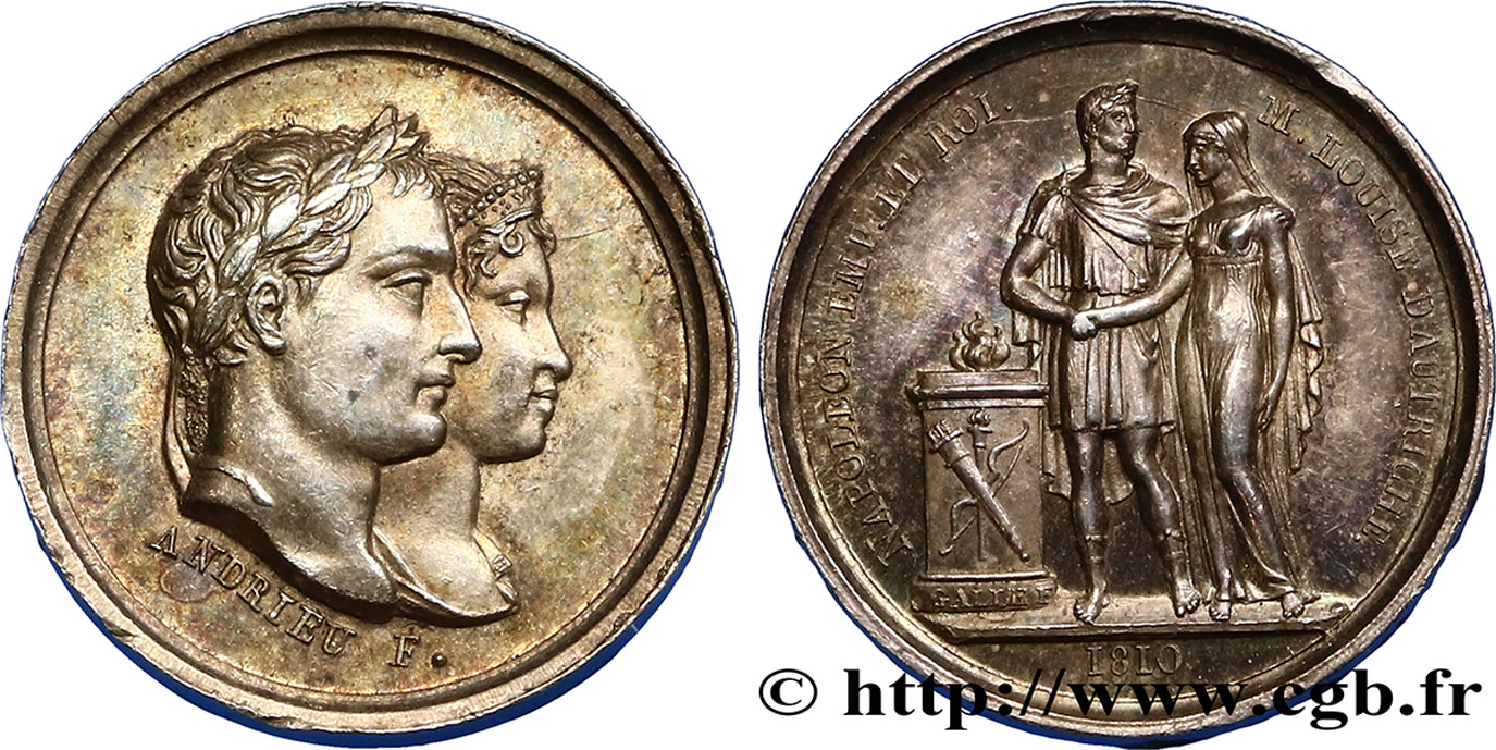 AMOUR ET MARIAGE Quinaire du mariage de Napoléon et de Marie-Louise SPL