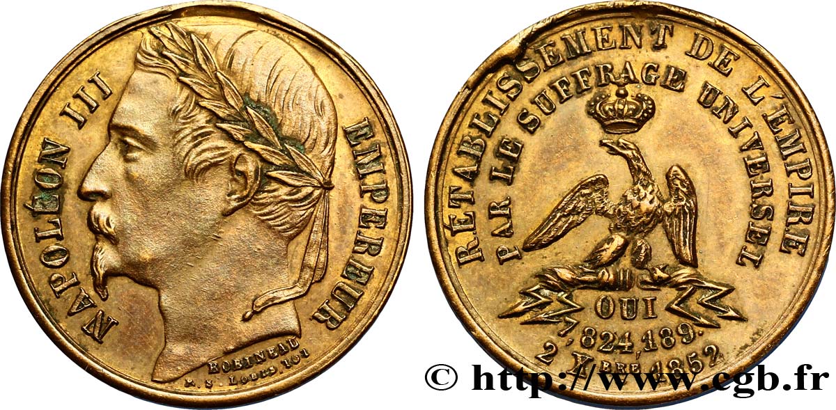 SECOND EMPIRE NAPOLÉON III EMPEREUR SUP