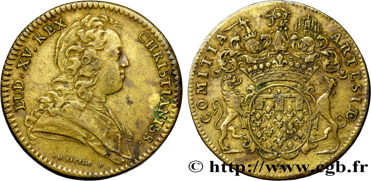 ARTOIS (ÉTATS D&nbsp;...) Émission de 1724 TTB