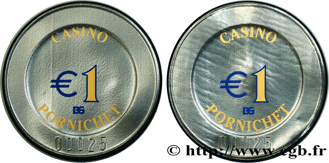 CASINOS AND GAMES Casino de Pornichet 1 euro MS