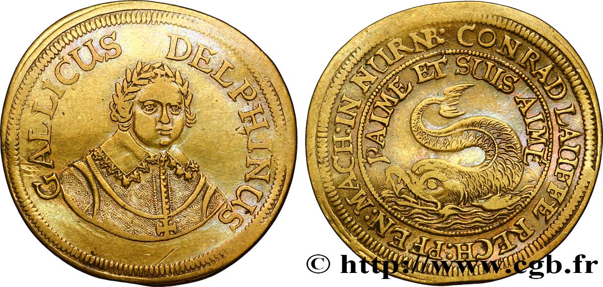 ROUYER - X. NUREMBERG JETONS AND TOKENS Dauphiné Le Dauphin XF