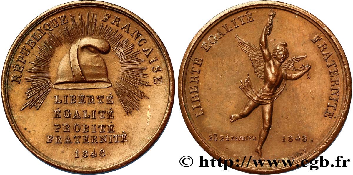 DEUXIÈME RÉPUBLIQUE Génie de la Liberté SUP