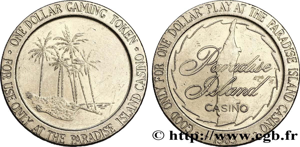 CASINOS AND GAMES Casino de PARADISE ISLAND - Un dollar AU