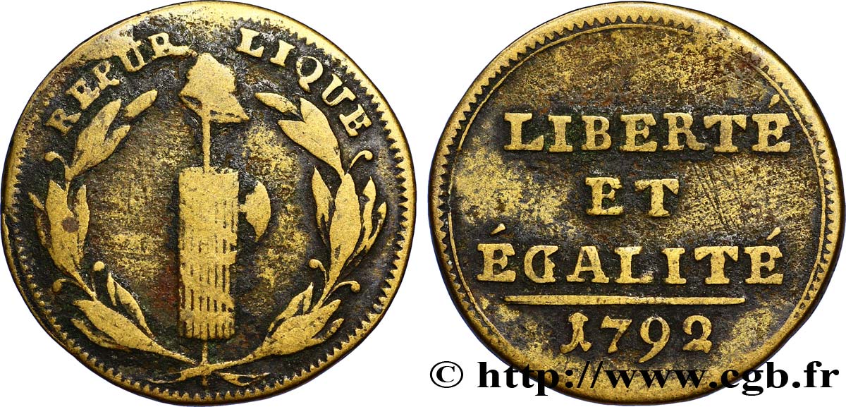 LOUIS XVI Jeton de section ? MBC
