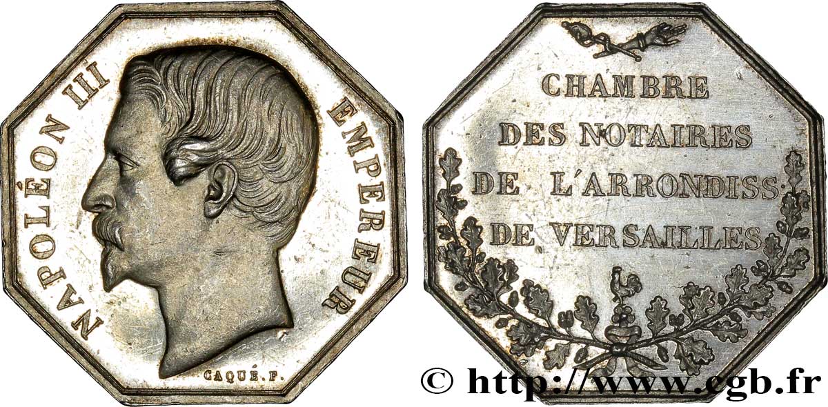 NOTAIRES DU XIXe SIECLE Notaires de Versailles (Napoléon III) SPL