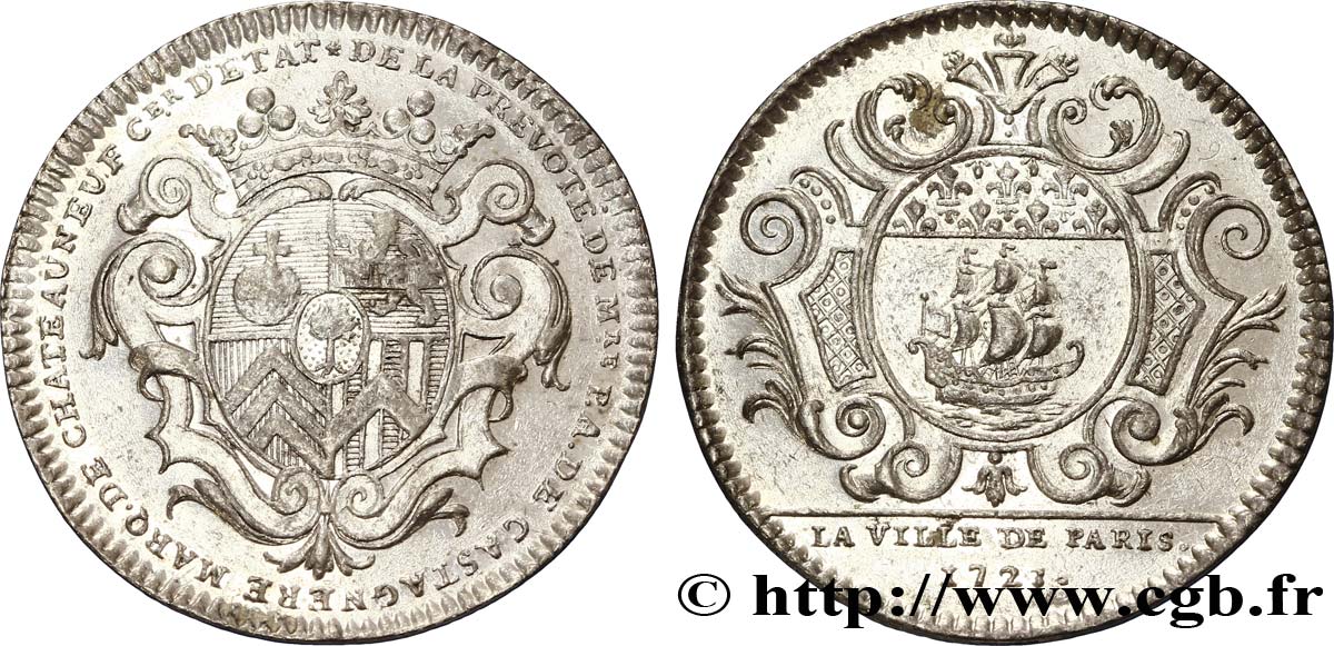 ILE DE FRANCE VILLES et NOBLESSE PierreAntoine de Castagnère