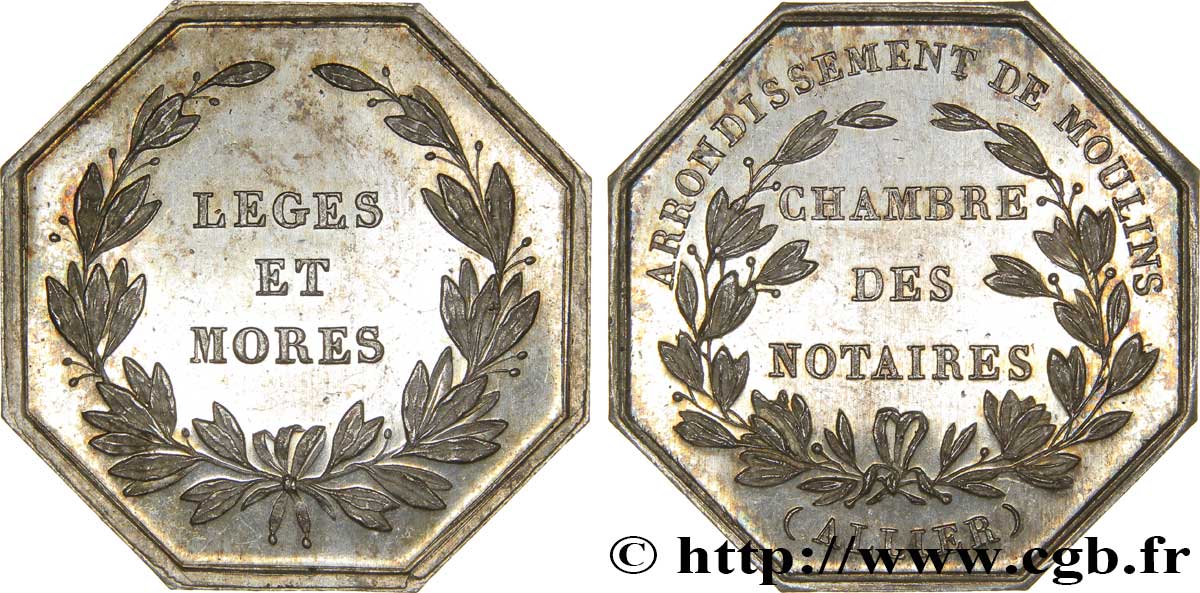 NOTAIRES DU XIXe SIECLE Notaires de Moulins VZ