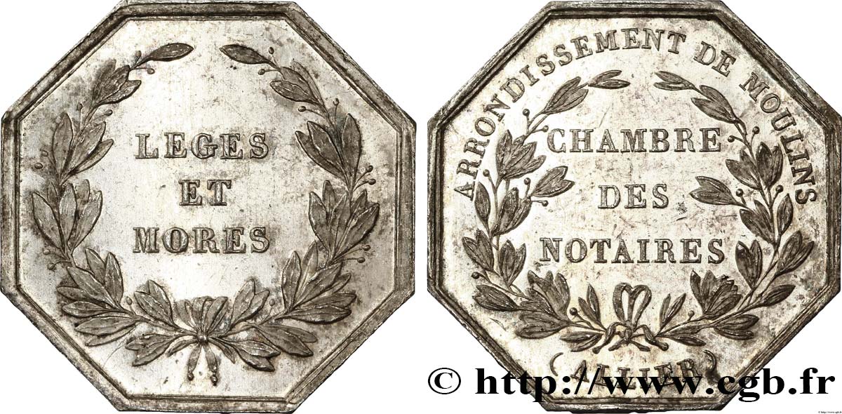 NOTAIRES DU XIXe SIECLE Notaires de Moulins SUP