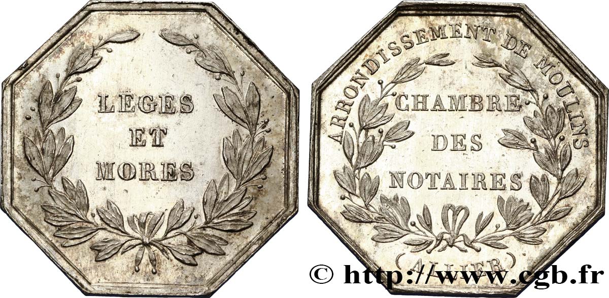 NOTAIRES DU XIXe SIECLE Notaires de Moulins SUP
