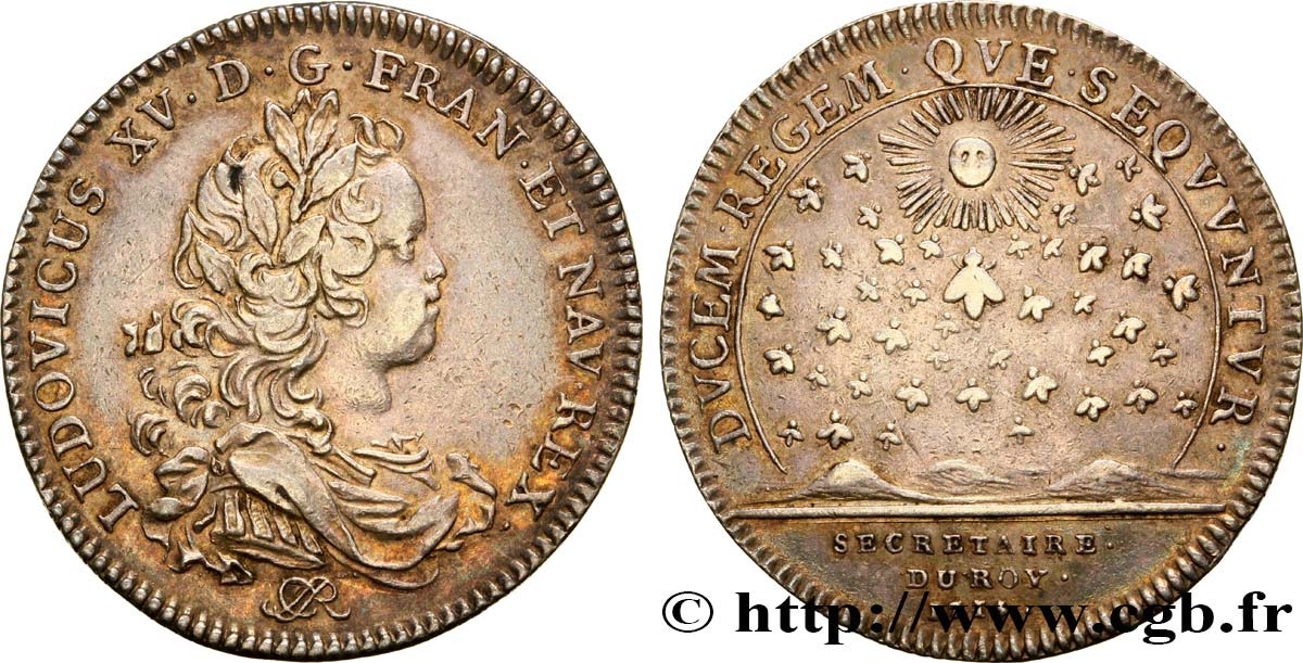 SECRÉTAIRES DU ROI Émission de 1719 q.SPL