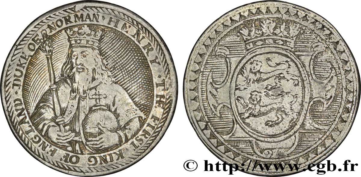 GRANDE-BRETAGNE - JACQUES VI Simon de Passe - Henri I duc de Normandie TTB