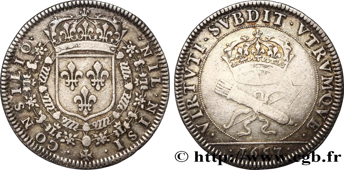 CONSEIL DU ROI Louis XIV TB