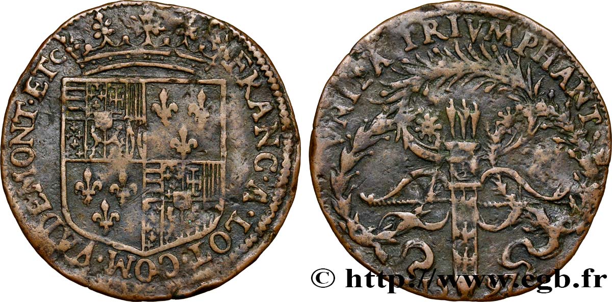 LORRAINE - NOBLESSE ET VILLES François II de Lorraine - Vaudémont TTB