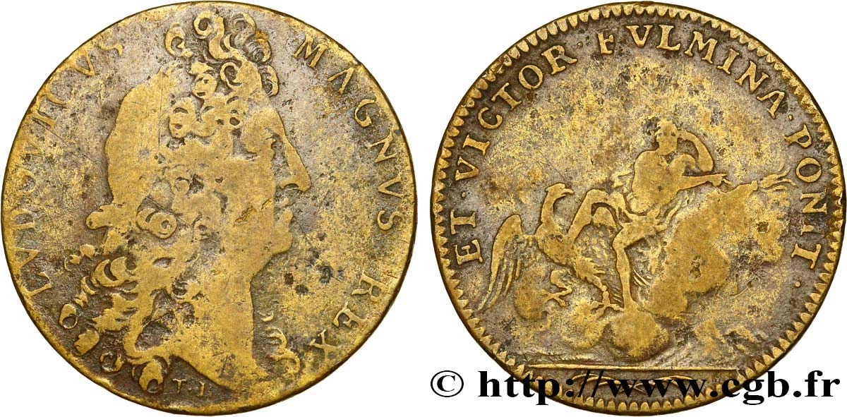 LOUIS XIV THE GREAT or THE SUN KING  VF