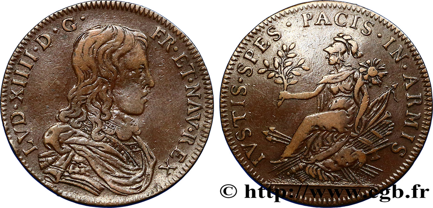 LOUIS XIV LE GRAND ou LE ROI SOLEIL Préliminaires de la Paix de Munster TTB