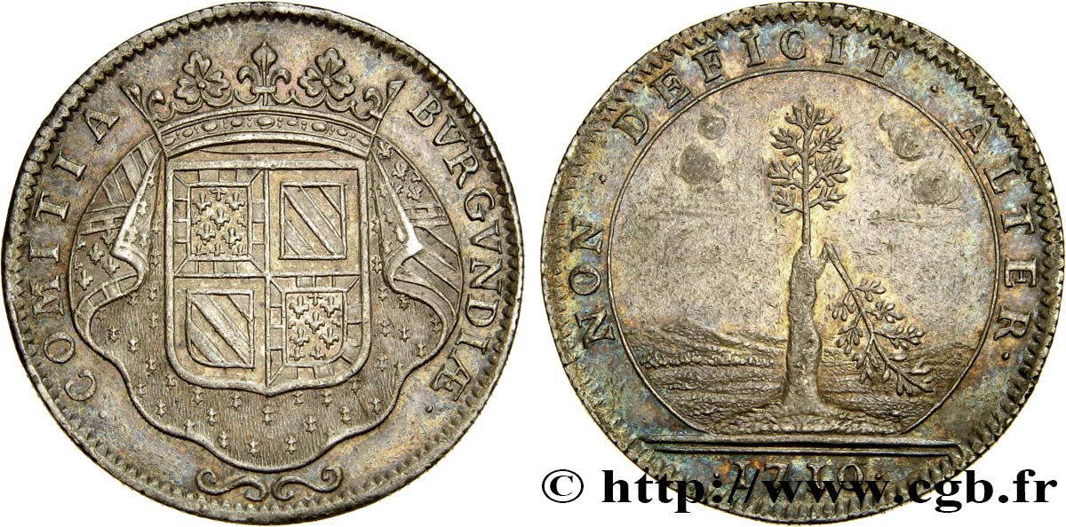 BOURGOGNE (ÉTATS DE ...) Décès d’Henri-Jules de Bourbon, cinquième prince de Condé SS