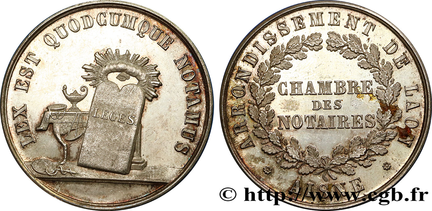 NOTAIRES DU XIXe SIECLE Notaires de Laon EBC