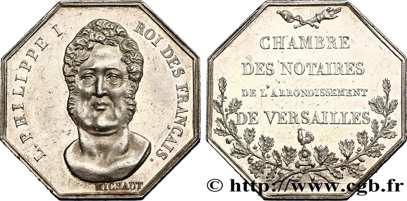NOTAIRES DU XIXe SIECLE Notaires de Versailles (Louis-Philippe) EBC