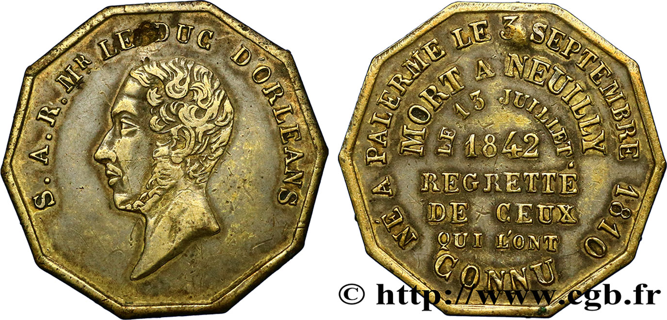 LOUIS-PHILIPPE Ier Ferdinand Philippe, Duc d&nbsp;Orléans TTB