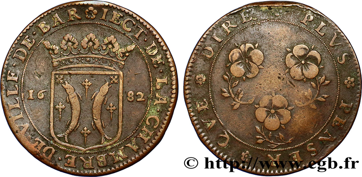 DUCHY OF LORRAINE - ELISABETH CHARLOTTE ÉLISABETH CHARLOTTE - VILLE DE BAR BB