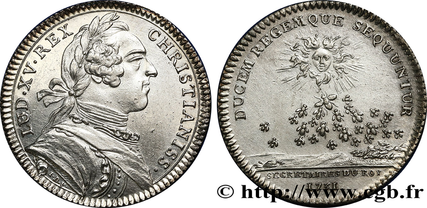 SECRÉTAIRES DU ROI Émission vers 1758 SPL