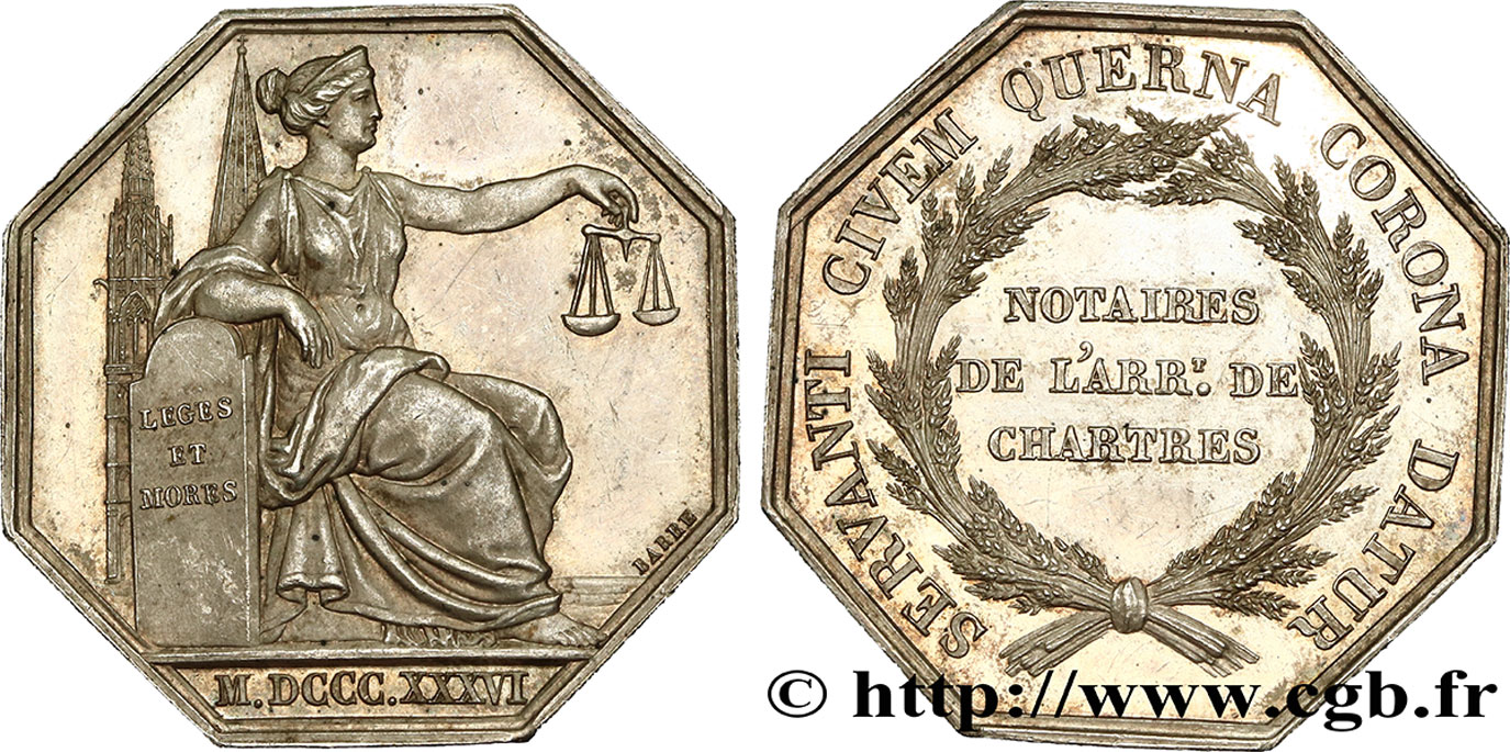 NOTAIRES DU XIXe SIECLE Notaires de Chartres SPL