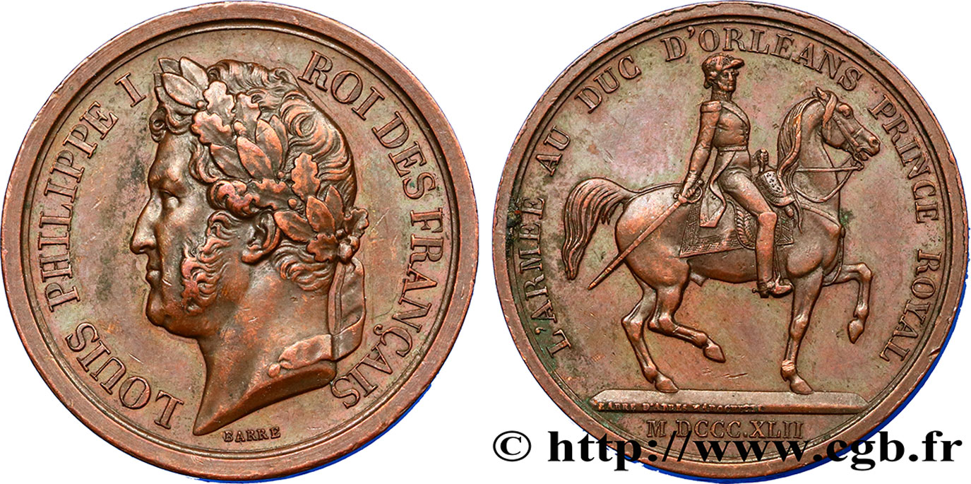 PARIS - ILE DE FRANCE DUC D&nbsp;ORLEANS PRINCE ROYAL q.SPL