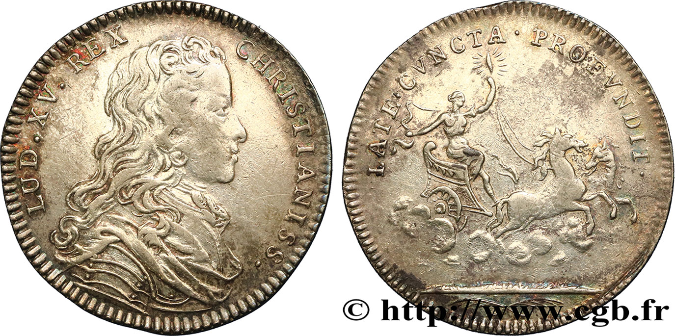 LOUIS XV THE BELOVED Émission de 1724 AU