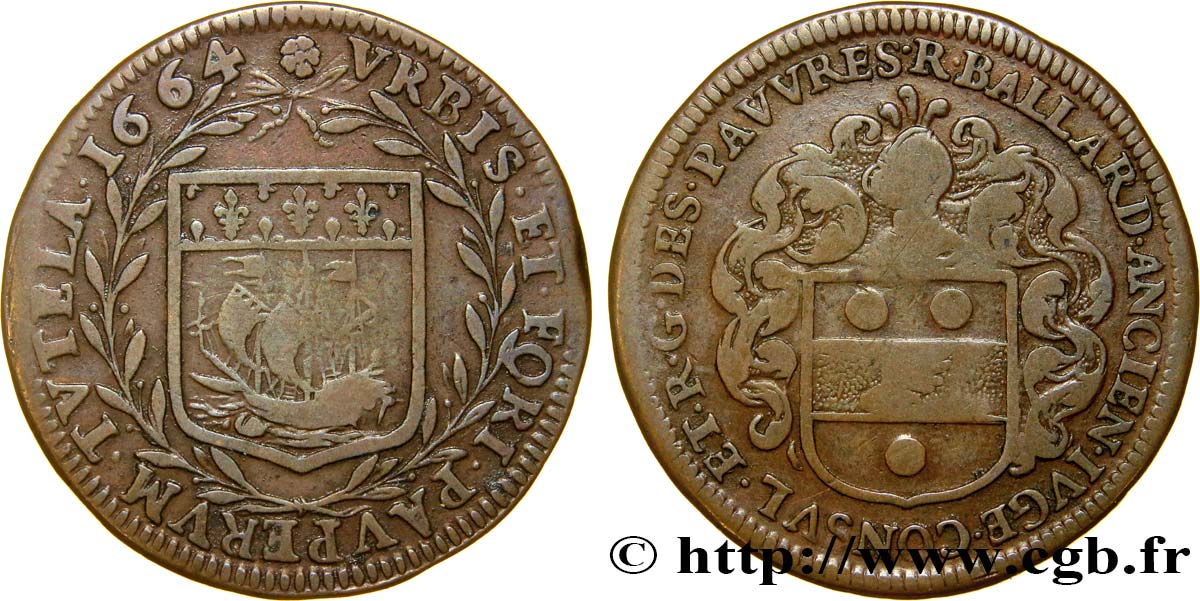 ILE DE FRANCE - VILLES et NOBLESSE Robert Ballard  TB