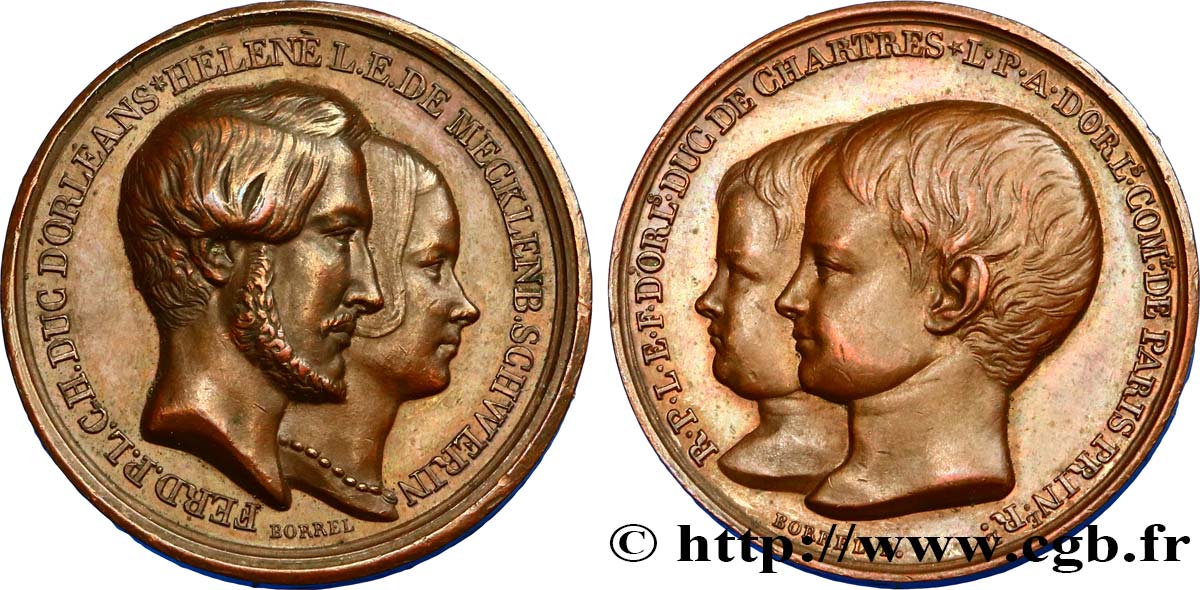 LUIS FELIPE I FERDINAND PHILIPPE D’ORLÉANS. Sa famille EBC