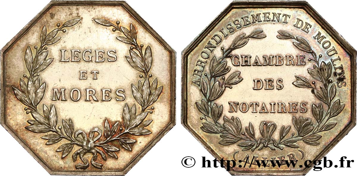 19TH CENTURY NOTARIES (SOLICITORS AND ATTORNEYS) Notaires de Moulins MS