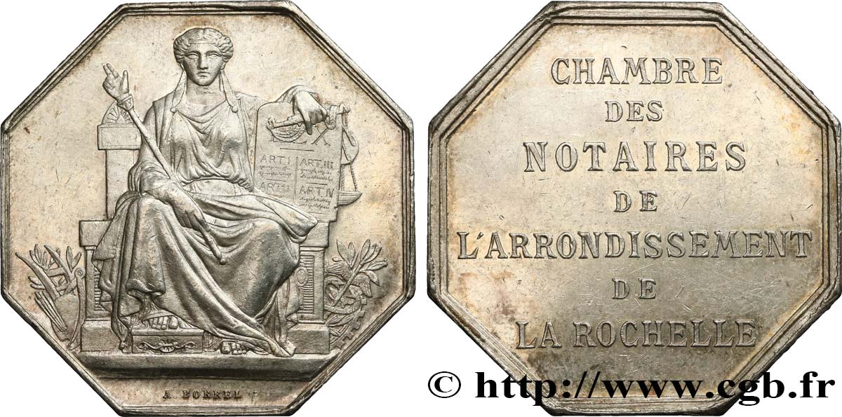 19TH CENTURY NOTARIES (SOLICITORS AND ATTORNEYS) Notaires de La Rochelle AU