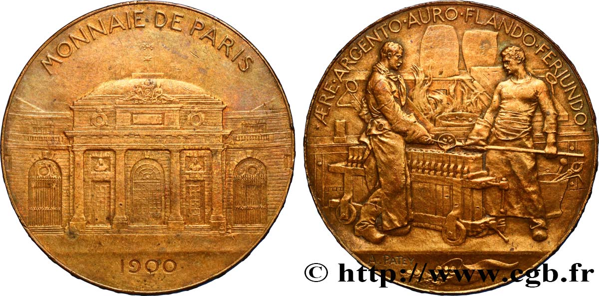 EXPOSITIONS DIVERSES MONNAIE DE PARIS SOUVENIR DE L’EXPOSITION DE 1900 AU