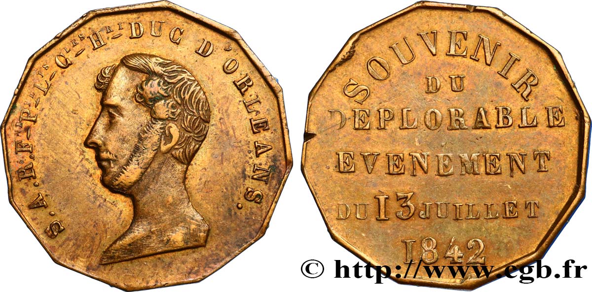 LOUIS-PHILIPPE Ier Ferdinand Philippe, Duc d Orléans TTB+