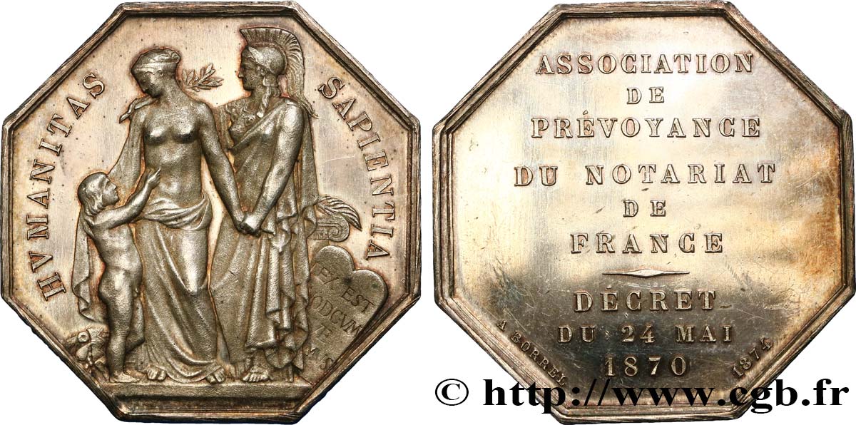 19TH CENTURY NOTARIES (SOLICITORS AND ATTORNEYS) L’Association de prévoyance du notariat de France MS
